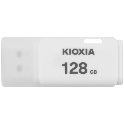 Kioxia TransMemory U202 128GB USB 2.0 Type-A Flash Drive (White) | LU202W128GG4