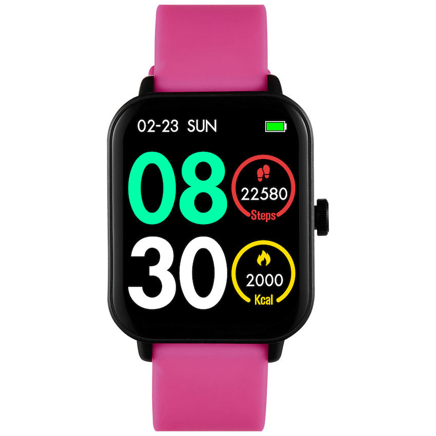 Volkano Chroma Series Smartwatch with Pink Strap | VK-5088-PK
