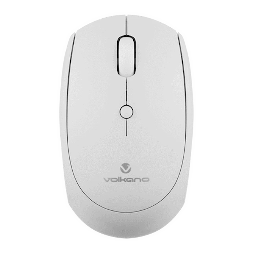 Volkano Talc Wireless Mouse - White | VK-20197-WT