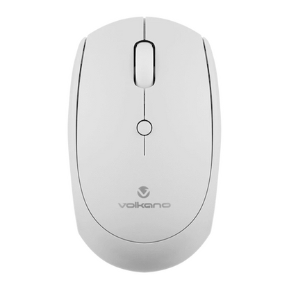 Volkano Talc Wireless Mouse - White | VK-20197-WT