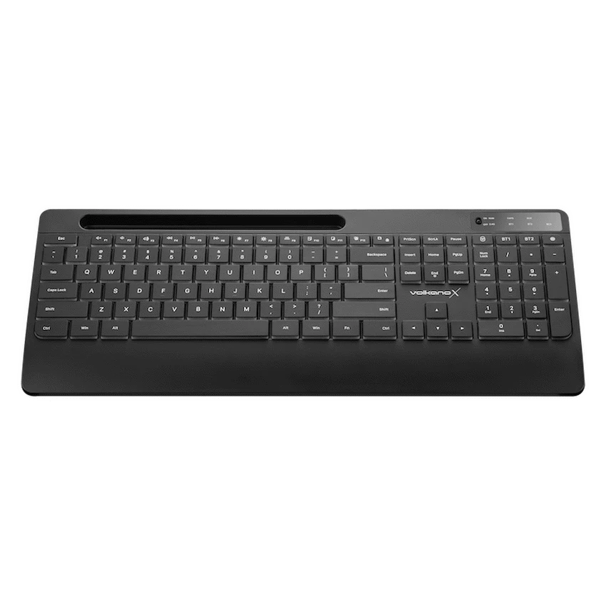 VolkanoX Gem Bluetooth Wireless Keyboard and Mouse - Black | VKX-20237-BK
