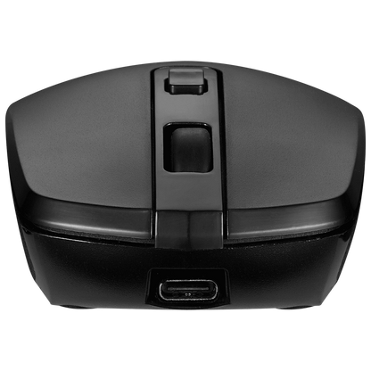 Volkano Granite Series Rechargeable Wireless Mouse - Black | VK-20196-BK