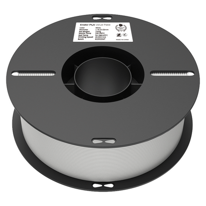 Creality 1.75mm Ender-PLA Filament Value Pack - Black 1Kg + White 1Kg | 3301010337
