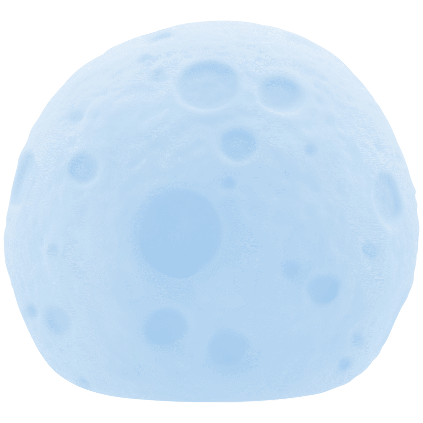 Volkano Galactic Mini Moon LED Mood Light - Battery Operated | VK-50022-MMN