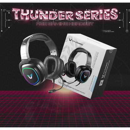 VX Gaming Maverick series Gaming Headset RGB | VX-243-BK