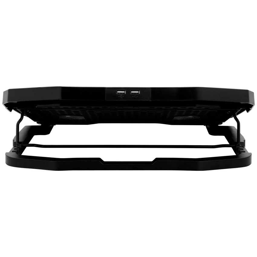 Volkano Glacier Series Upright Notebook Cooling Stand with Dual Fans | VK-20053-BK[V2]