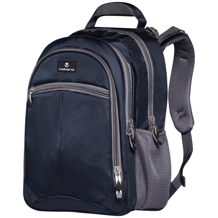 Volkano Orthopaedic Backpack 27L - Navy/Grey | VK-7093-NVGR