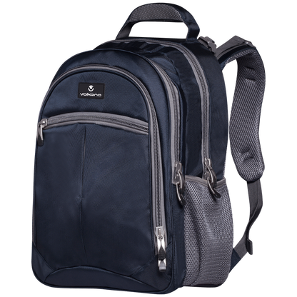 Volkano Orthopaedic Backpack 27L - Navy/Grey | VK-7093-NVGR