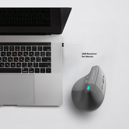 VolkanoX Ergo Bluetooth Wireless Mouse | VK-20301-BK
