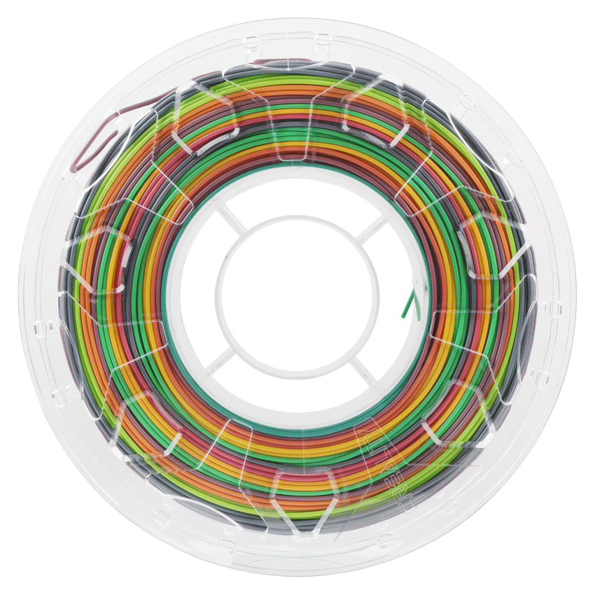 Creality 1.75mm PLA Filament - Rainbow 1Kg | 3301010010