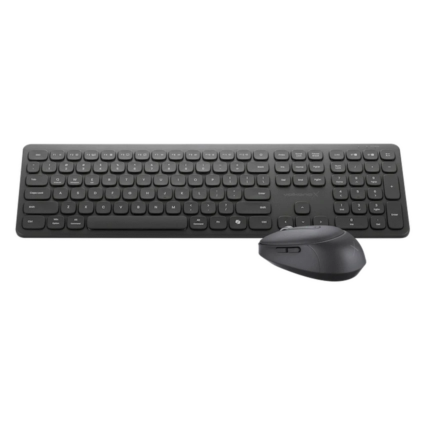 VolkanoX Ignite Bluetooth Wireless Keyboard and Mouse Combo - Graphite | VKX-208-GT