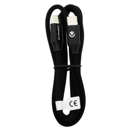 Volkano On-The-Go Type-C to Type-C 30w Cable - Black | VK-PDQ-303-BK