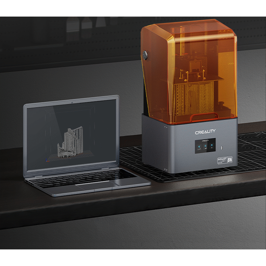 Creality Halot Mage 8K Resin 3D Printer, 228x128x230 | CR-HALOT-MAGE