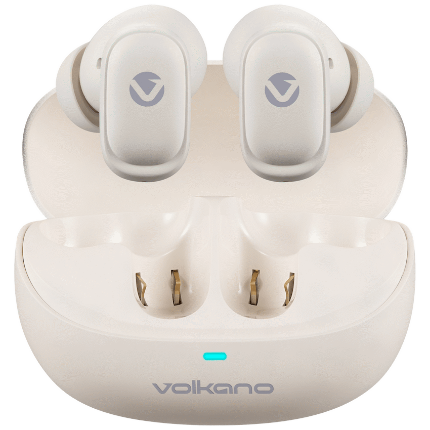Volkano Sugar-Cube Active Noise-Cancelling True Wireless Earphones - Nude | VK-2222-ND