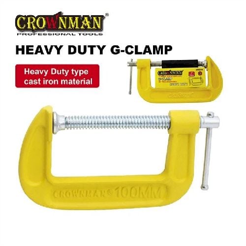 Crownman G Clamp 4" / 100mm (800104)