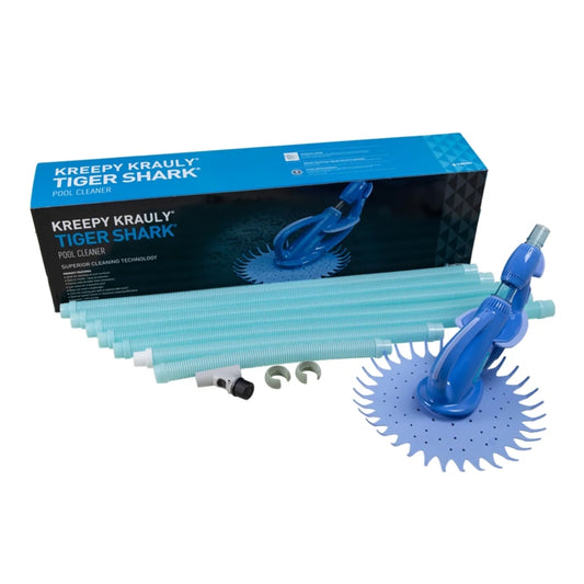 Kreepy Krauly Tigershark Light Blue (With Hose) | 811016