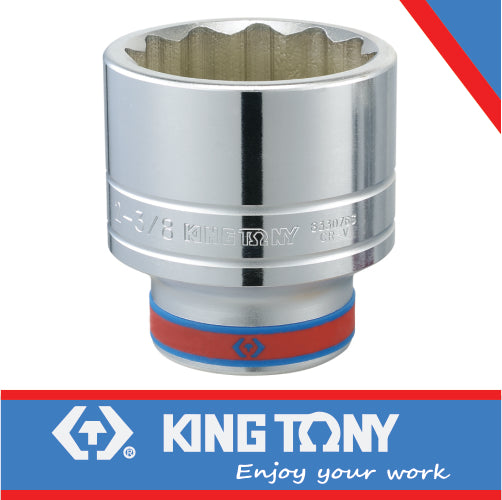 KING TONY SOCKET STANDARD 1" X 1 7/16" 12P | 833046S