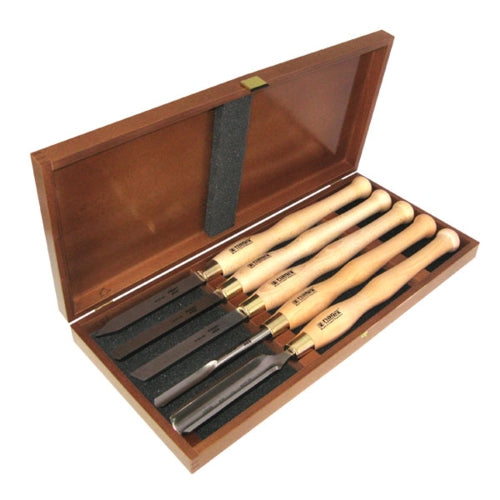 Narex 5Pc HSS Line Profi Woodturning Chisels Set | 061859410