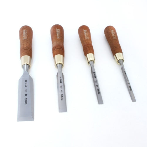 Narex 4Pc Wood Line Plus PREMIUM Bevel Edge Chisel Set | 061863202