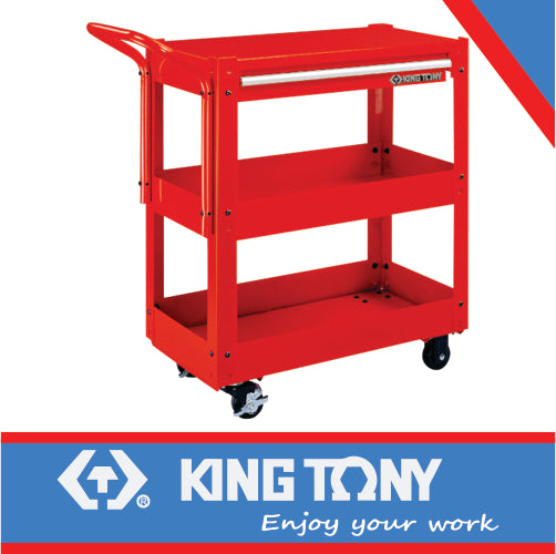 KING TONY TOOL TROLLEY 1 DRAW BALL BEARING SLIDES | 87441 1B