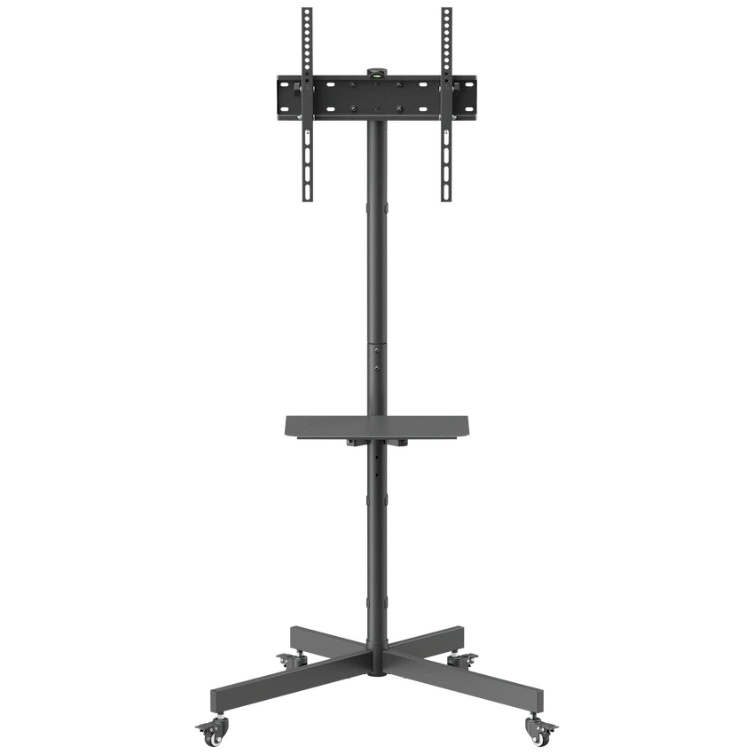 Volkano Steel series Fixed Trolley TV Bracket  32" - 55" TVs | VK-4036-BK