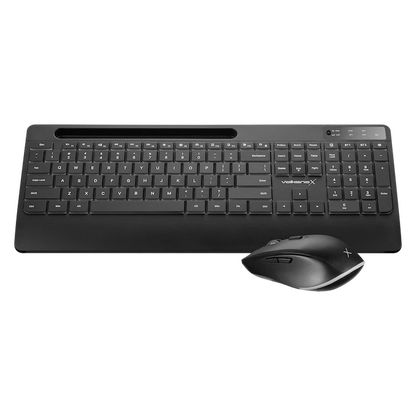 VolkanoX Gem Bluetooth Wireless Keyboard and Mouse - Black | VKX-20237-BK