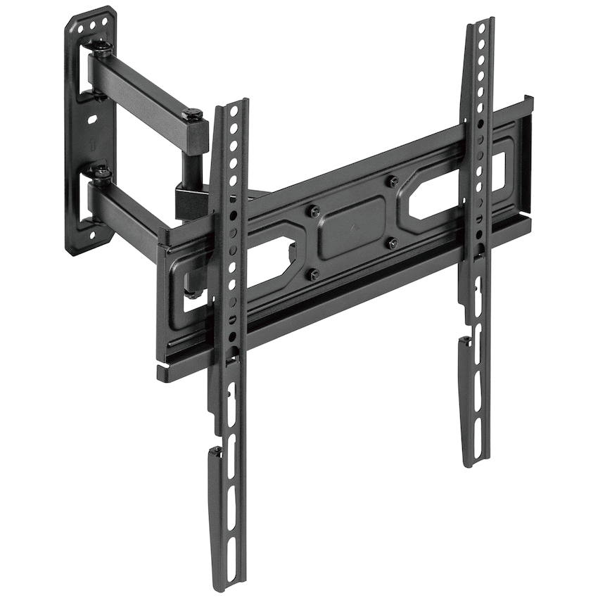 Volkano Steel Series Full Motion Single Arm TV Wall Mount for 32"-55" TVs | VK-4029-BK