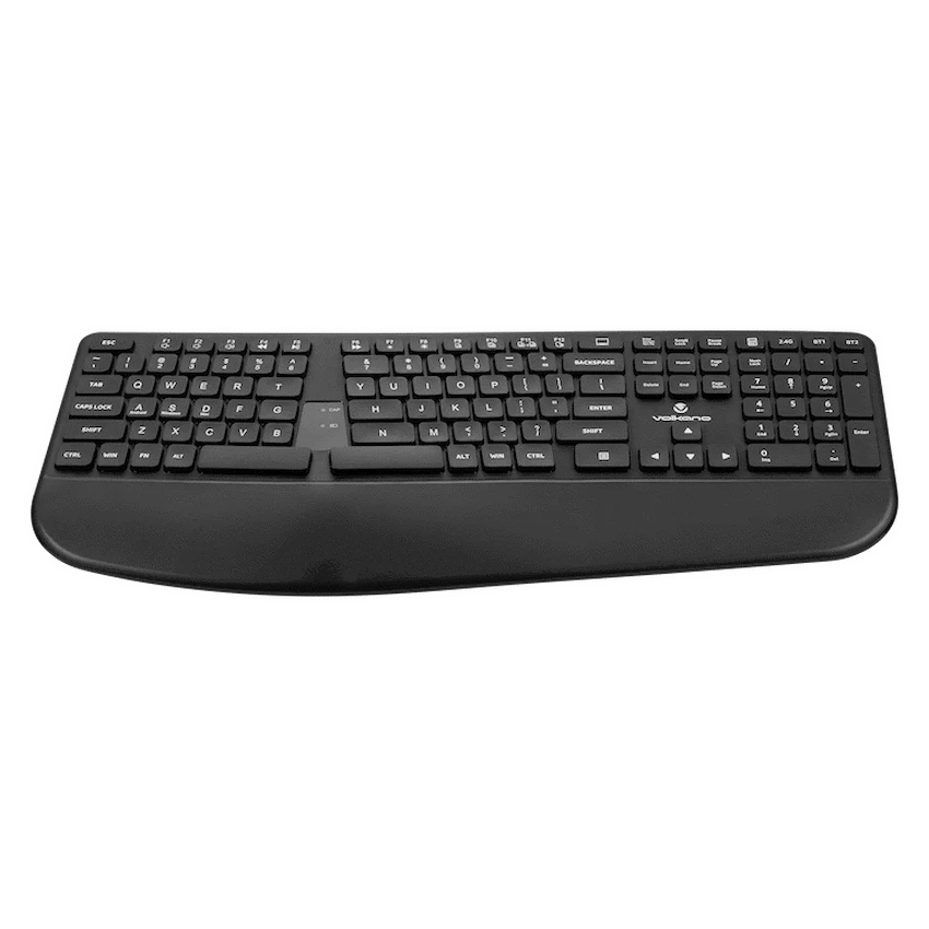 Volkano Vulcan Series Bluetooth Wireless Keyboard and Mouse | VK-20302-BK