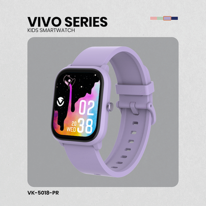 Volkano Vivo Series Kids Smart Watch - Lilac Purple | VK-5018-PR