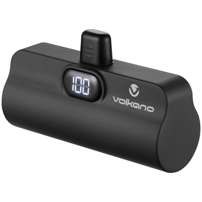 Volkano Relief Pro Power Bank - 5000mAh Type-C Direct Plug-In | VK-9027-BK[V2]