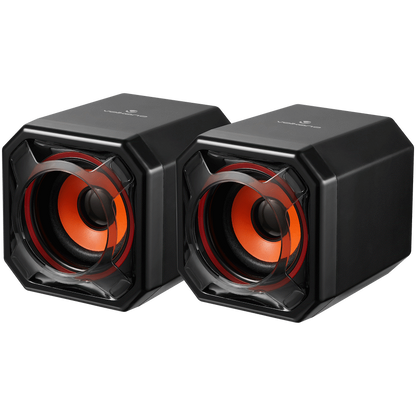 Volkano Rush Series Multimedia Speakers | VK-0001-BK