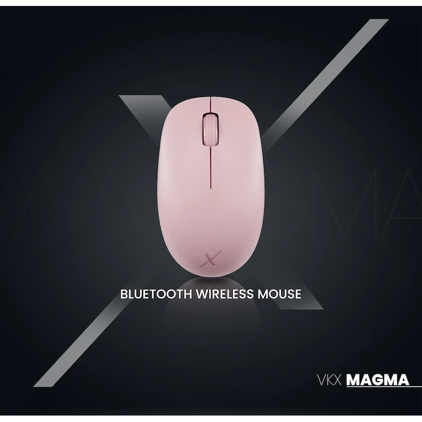 VolkanoX Magma Bluetooth Wireless Mouse - Rose | VKX-201-RS