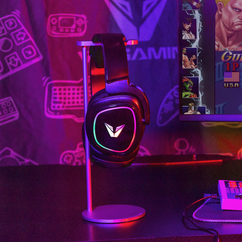 VX Gaming Stealth Series Wireless Gaming Headset - RGB | VX-244-BK