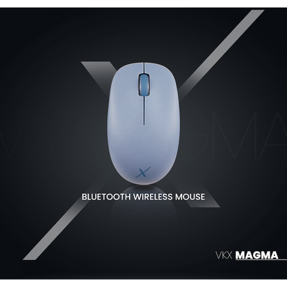 VolkanoX Magma Bluetooth Wireless Mouse - Blue Grey | VKX-201-BG