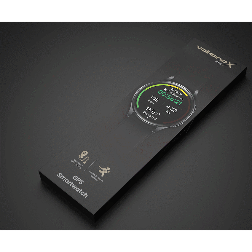 VolkanoX Nexus Series GPS Smart Watch | VKX-5070-BK[V1]