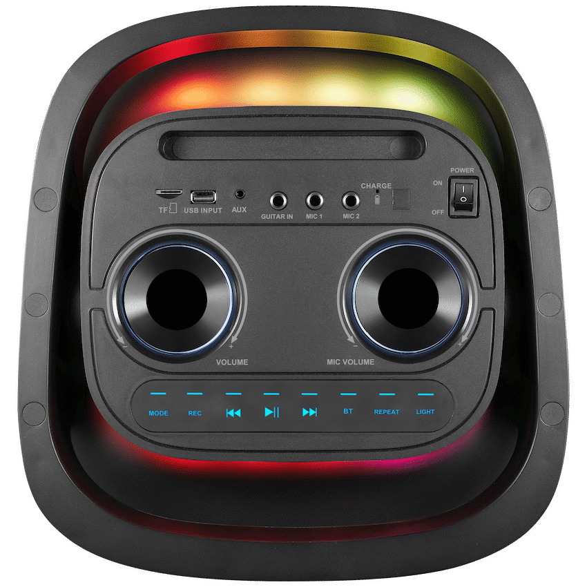 VolkanoX Paramount Series 8" Bluetooth Party Speaker - 80w | VK-3140-BK