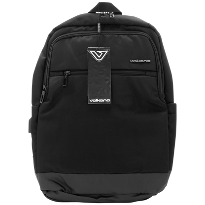 Volkano Roma 15.6" Smart Laptop Backpack - Black | VK-9106-BK