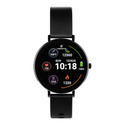 Volkano Aurora Series Ladies Smart Watch - Black | VK-5093-BK