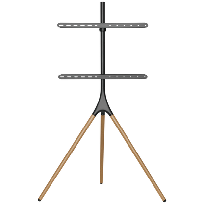 Volkano Steel series Fixed Easel TV Stand 45" - 65" TVs | VK-4042-BK