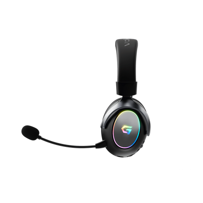 Volkano gaming Helm X1 Pro Wireless Gaming headphone with Tri-mode and ENC mic | VG-222-BK