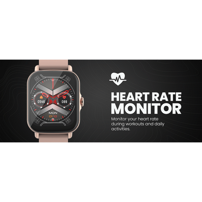 Volkano Active Tech Serene series Watch with heart rate monitor - Gold | VK-5072-GD[V2]