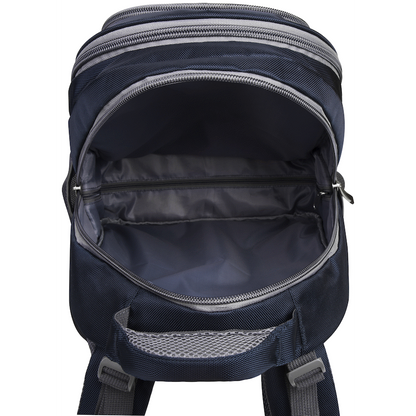 Volkano Orthopaedic Backpack 27L - Navy/Grey | VK-7093-NVGR