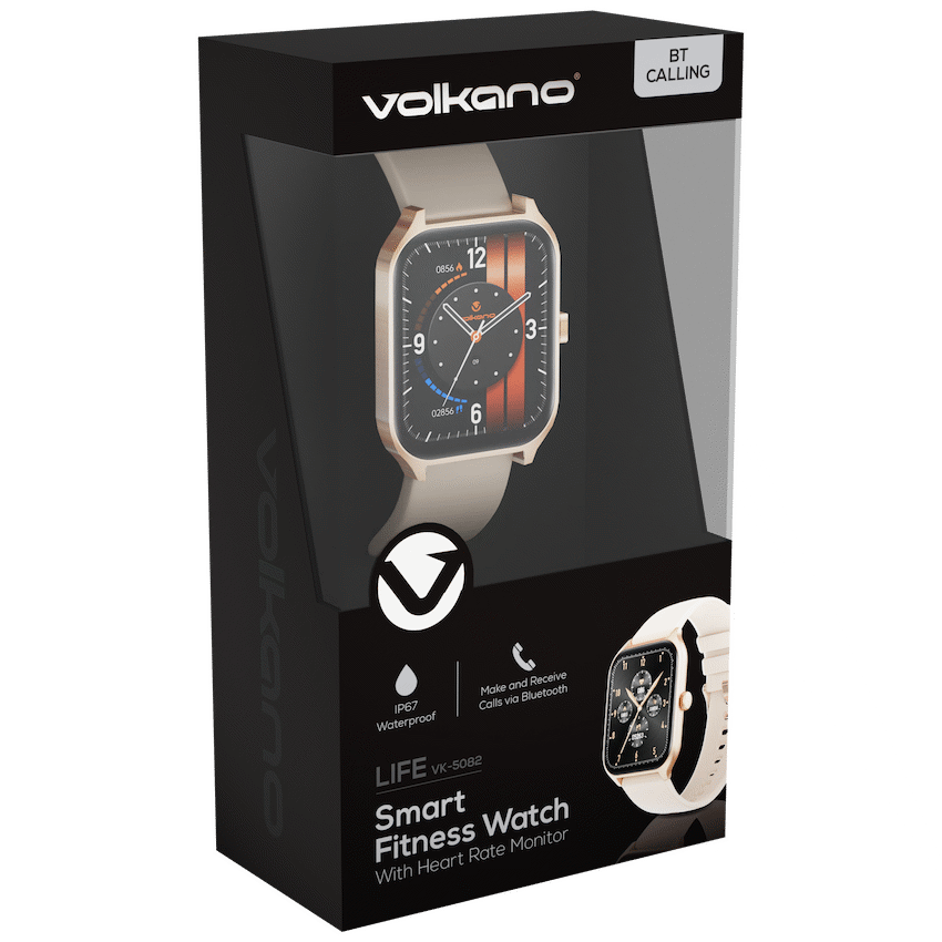 Volkano Life Series Smart Watches - Gold | VK-5082-GD