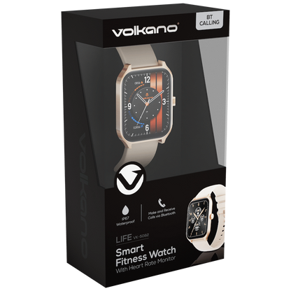 Volkano Life Series Smart Watches - Gold | VK-5082-GD