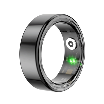 Volkano Ring Series Smart Ring with Charging Case - 20mm | VK-5098-VL-BK