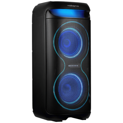 VolkanoX VXP200 Dual 6.5" Party Speaker  - Black | VK-3902-D65