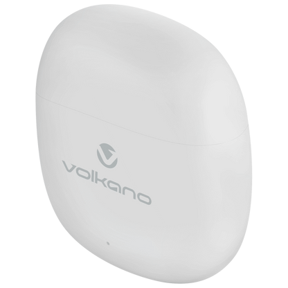 Volkano Sleek Series TWS Earphones - White | VK-1153-WT