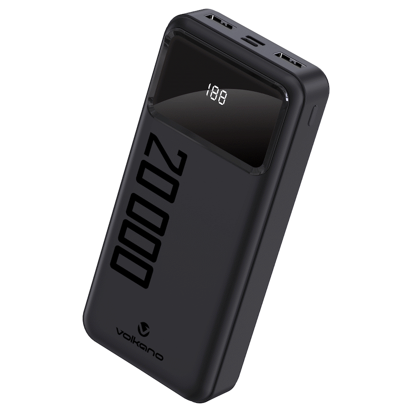 Volkano Punch Series 20000mah Power Bank | VK-9022-BK