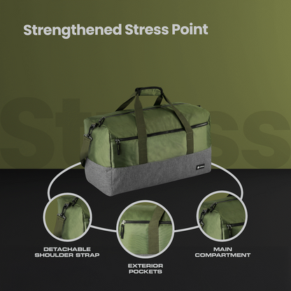 Volkano Corporal 43l Duffle - Khaki | VK-9122-KH