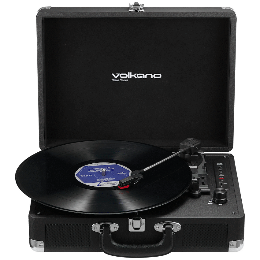 Volkano Retro Series Turntable | VK-3160-BK